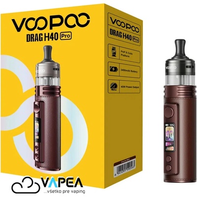 VOOPOO DRAG H40 Pro 2450 mAh Cocoa Red