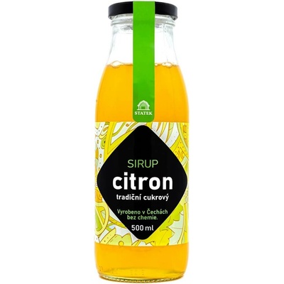 Hradecké delikatesy Sirup citrón 0,5 l