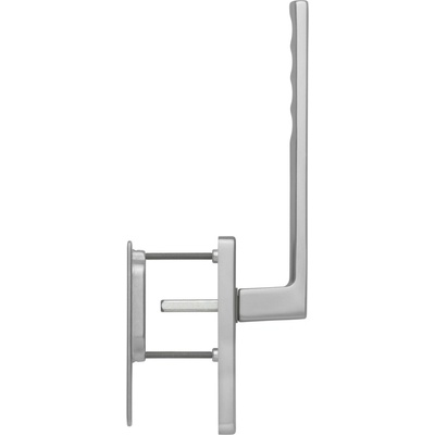 HOPPE Sada HS kľučka Toulon s mušľou, oceľ F9, 10x73mm, dvierka 75-80mm