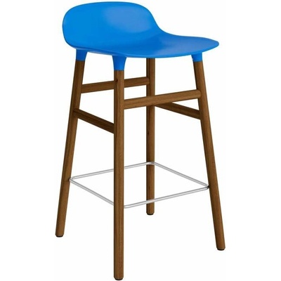Normann Copenhagen Form 65 cm bright blue / walnut