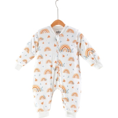 ABO Спален чувал ABO alpha baby omega - Classic, Tog 2.5, 3-4 г, Rainbow & Leaves (311012)