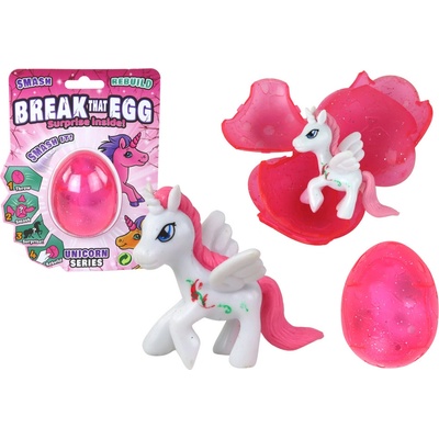 mamido Praskajúce magické vajcia jednorožec ružové 6 cm