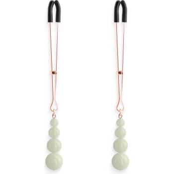 Image 1 of NS Novelties Bound Nipple Clamps G2 Rose Gold