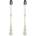 NS Novelties Bound Nipple Clamps G2 Rose Gold