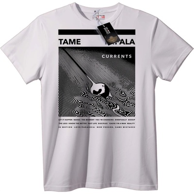NOONEBRAND Тениска Tame Currents Градски стил - XS, White