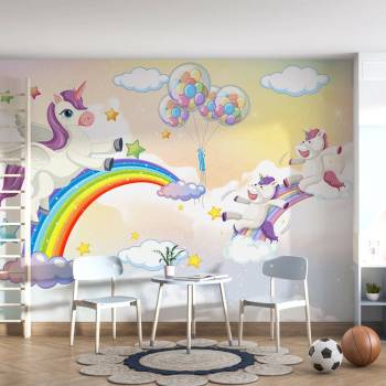 Image 1 of Art gift Фототапет - Малки еднорози