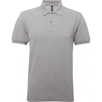 Asquith & Fox pánske polo tričko AQ015 Heather Grey