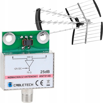 Cabletech Anténny zosilňovač LNA-169 tienený 25dB HFO