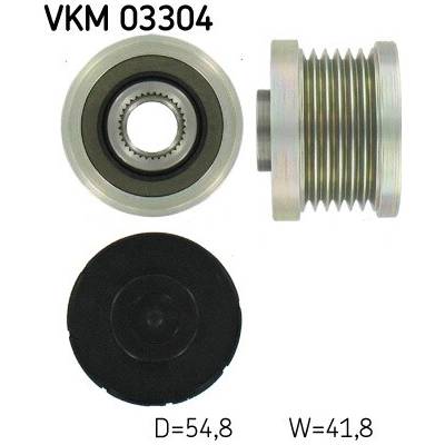 Voľnobeżka alternátora SKF VKM 03304