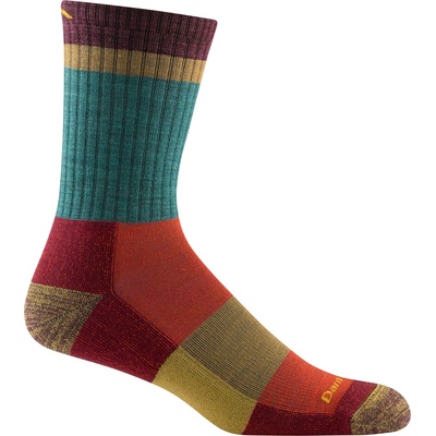 Darn Tough Heady Stripe Micro Crew Lightweight with Cushion Teal