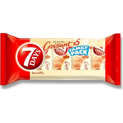 7 Days Croissant s kakaovou náplní 5x37 g