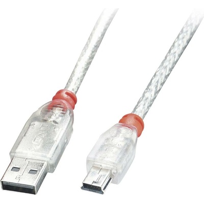 Lindy 41783 USB 2.0 USB-A zástrčka USB Mini-B zástrčka 2m