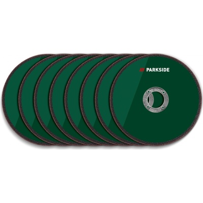 PARKSIDE Sada řezných kotoučů, 125 mm (sada hliníkových řezných kotoučů, 8dílná) – Zboží Dáma