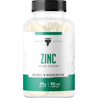 Trec Nutrition Zinc Gluconate 15 mg [90 капсули]