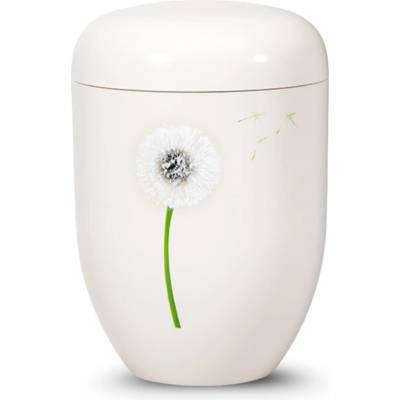 Ekologická urna Airbrush - Biela/Púpava