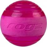 Rogz Squeekz - Кучешка играчка гумена скърцаща топка 6.4 см. розов
