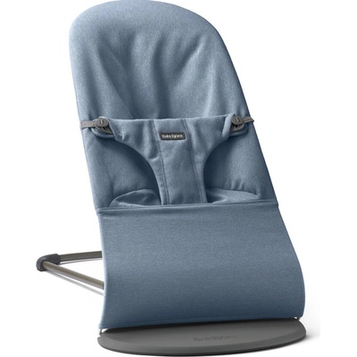 Babybjorn BLISS Woven Light Blue mélange