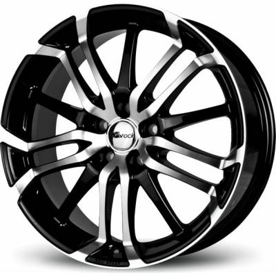 BROCK B26 8x18 5x114.3 ET48 black matt polished