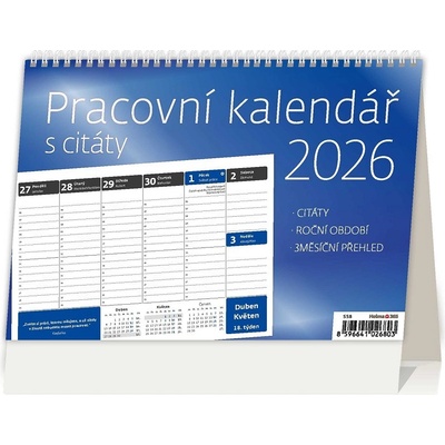 Stolní Helma Pracovní s citáty 2026