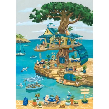Magnolia - Puzzle Cats on the Tree - 1 000 piese