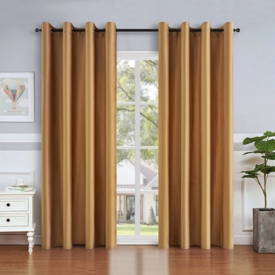 4Home Zatemňovací závěs Manila zlatohnědá, 150 x 250 cm – Zboží Dáma