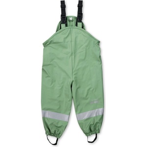 Sterntaler Детски водоустойчив панталон Sterntaler Kids' Lined Plain Rain Trousers Waterproof trousers - Steingrün - размер 74 (EU) (701-4156-0611)