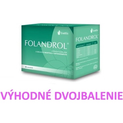 Exeltis FOLANDROL 2x 30 vrecúšok