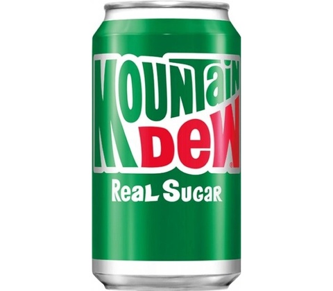 Mountain Dew throwback 355 ml