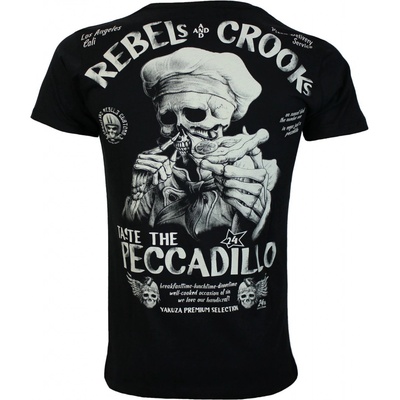 Yakuza Premium Selection tričko Yakuza Premium 3610 černé Rebels and Crooks Taste de Peccadillo