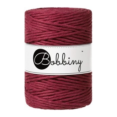 Bobbiny Macrame XXL 5mm - wine red