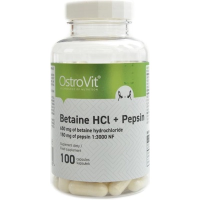 OstroVit Betaine HCL + pepsin 100 kapsúl