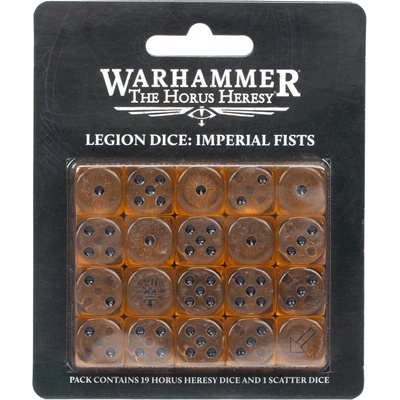 GW Warhammer The Horus Heresy Legion Dice Imperial Fists