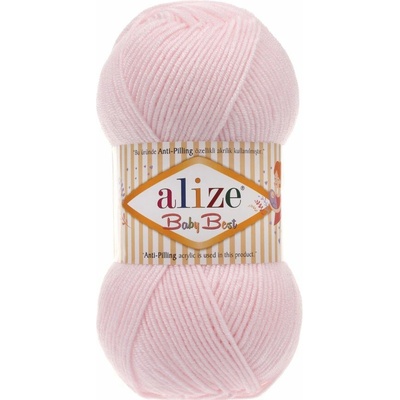 Alize příze Baby Best 184 pastelově růžová