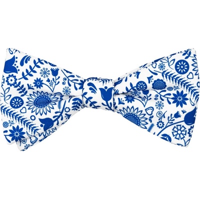 Bubibu s folklorním vzorem h7058 bílý – Zboží Dáma