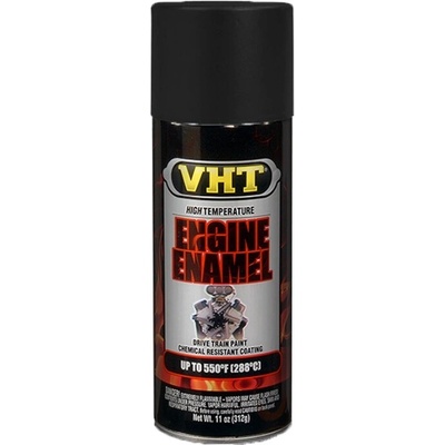 VHT Barva na motory Engine Enamel, černá GM Satin Black, 400 ml