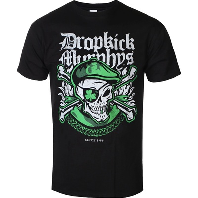 KINGS ROAD Мъжка тениска Dropkick Murphys - Skelly Eye Patch - Black - KINGS ROAD - 20249893