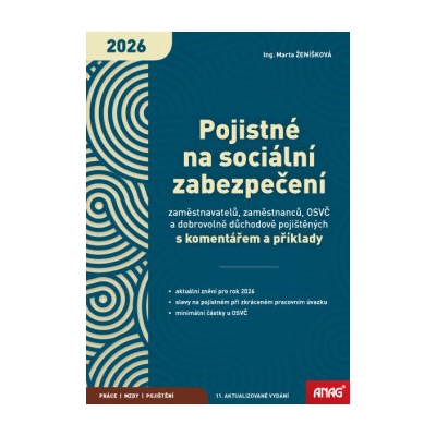 Pojistné na sociální zabezpečení 2026