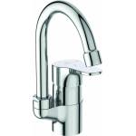 Ideal Standard Смесител за умивалник Ideal Standard Cerabase BlueStart хром с Click-Clack клапан (BC837AA)