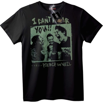 NOONEBRAND Тениска Pierce The Veil Не мога да те чуя - 2XL, Black