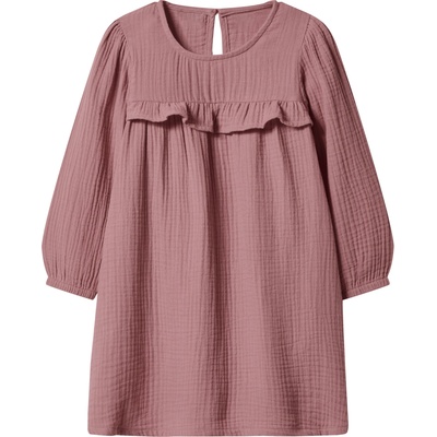 lupilu dívčí mušelínové šaty světle růžová – Zbozi.Blesk.cz