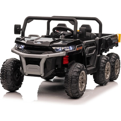 Mamido Elektrické autíčko Farmer Truck 4x4 čierne