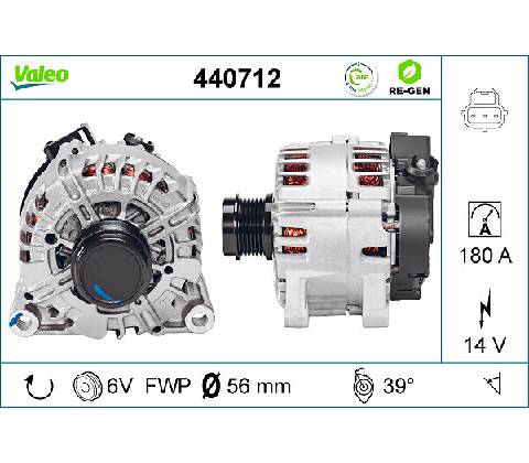 Alternátor VALEO 440712