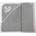 Bambino Casa Хавлия с качулка Bambino Casa - Paris, Grigio, 100 х 100 cm (3544)