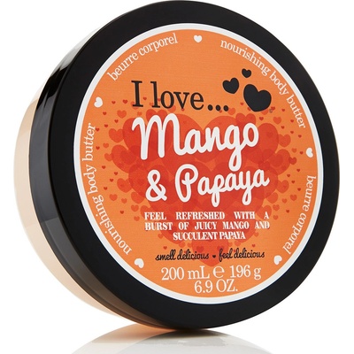 I Love Mango & Papaya Хидратиращ Масло за тяло 200 мл