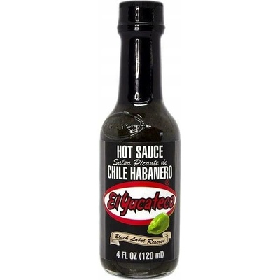 EL YUCATECO Salsa Habanera Negra 120 ml