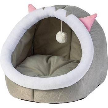 Хралупа за котки с играчка BedPet L45 х 42 х 38см (4044-L)