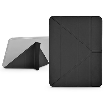DEVIA Калъф за таблет Apple iPad 10.9 (2022) (Smart Case) с функция за включване/изключване, Apple Pencil holder - Gremlin Series Case With Pencil Slot - черен (ST378300) (ST378300)