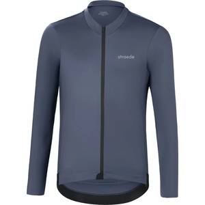 straede Фланелка с дълъг ръкав за колоездене straede Aerlig Longsleeve Cycling jersey - Dusted Blue - размер M (056-3819-0212)