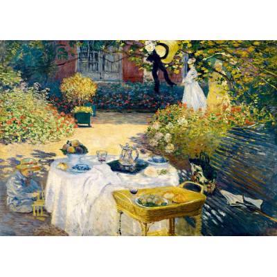 Bluebird Puzzle - Puzzle Claude Monet - The Lunch, 1873 - 1 000 piese