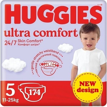 HUGGIES Ultra Comfort Mega 5 174 ks